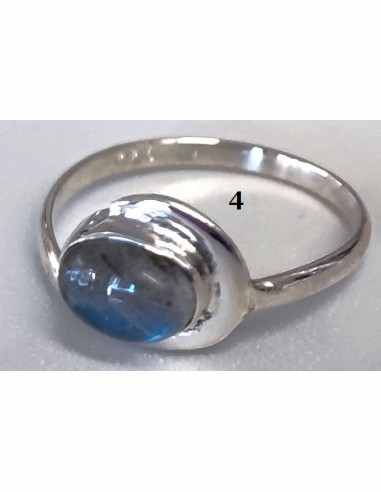 Labradorite bague argent