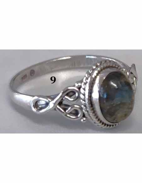 Labradorite bague argent