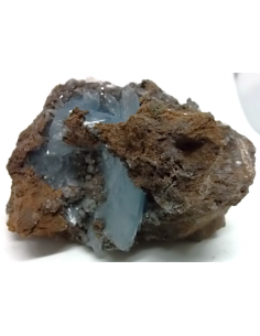 Baryte, barytine bleue cristal 2