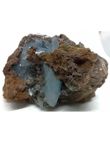 Baryte, barytine bleue cristal