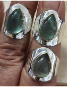 Bague fluorite argent