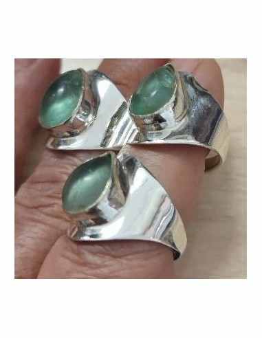 Bague fluorite argent