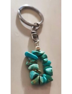 Porte clés turquoise 2