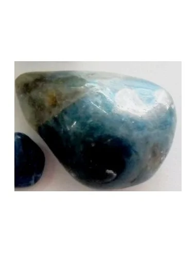 Apatite bleu en galet