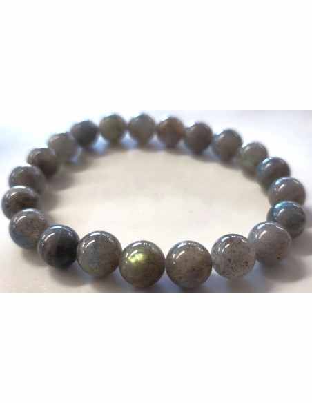 Labradorite 10mm bracelet homme