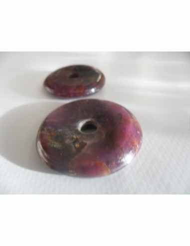 Bixbyte, bixbyte, beryl rouge PI chinois, donuts rubis