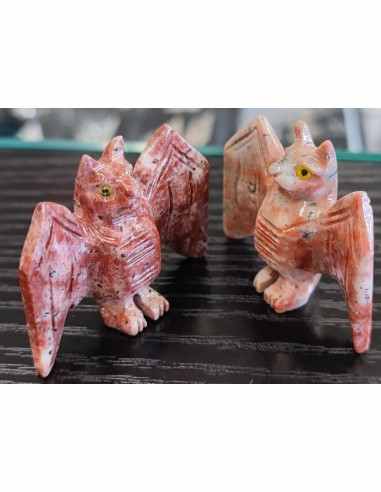 Chauves souris pierre stéatite