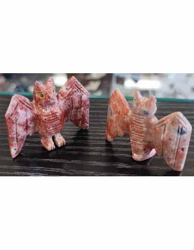 Chauves souris pierre stéatite