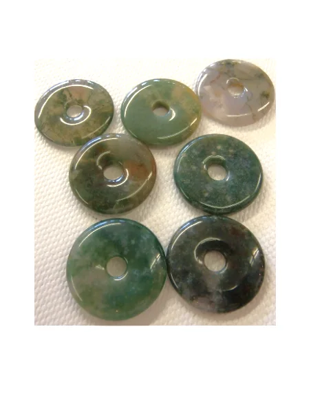 PI Chinois en agate mousse 30mm