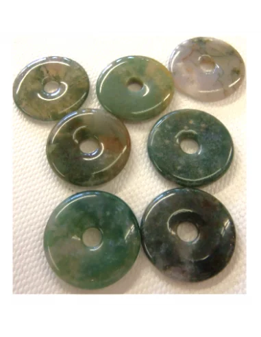 PI Chinois en agate mousse 30mm