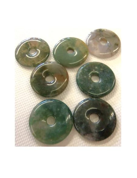 PI Chinois en agate mousse 30mm