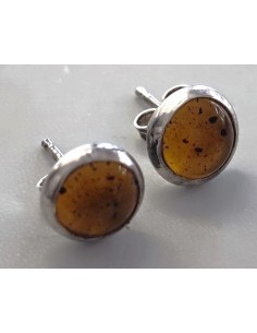 Boucles ambre 8mm pouces 2