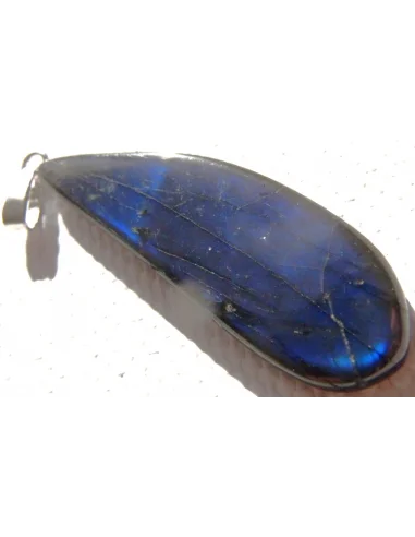 Spectrolite pendentif argent