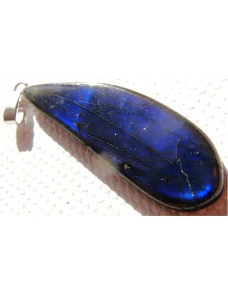 Spectrolite pendentif argent