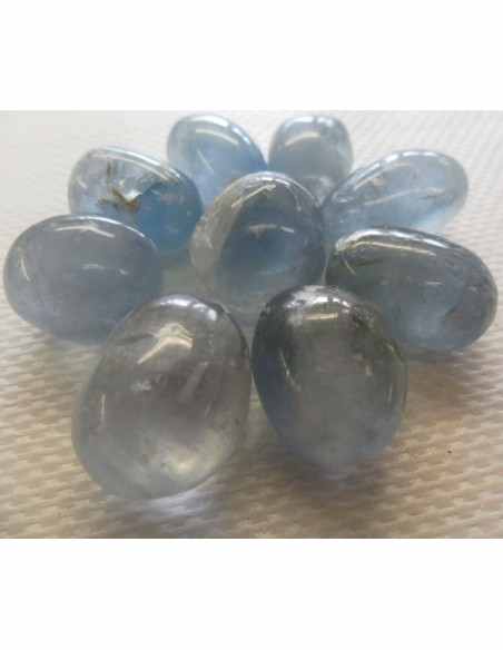 Celetine, celestite roulée Celetine, celestite roulée