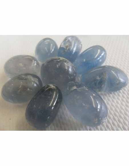Celetine, celestite roulée Celetine, celestite roulée