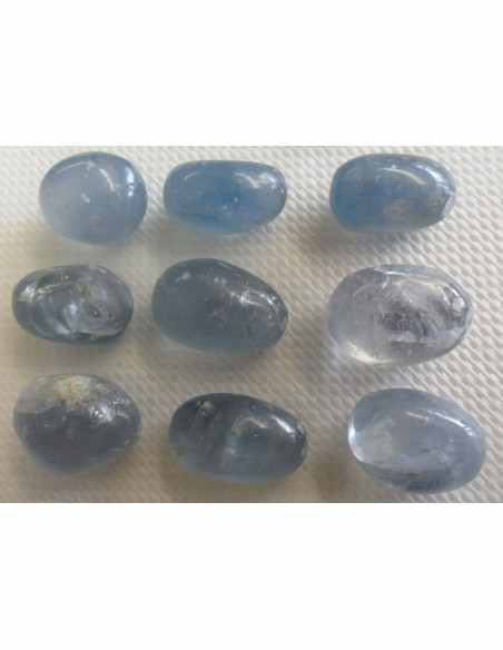 Celetine, celestite roulée Celetine, celestite roulée