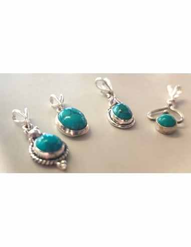Pendentif turquoise 5 a 10mm