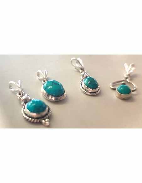 Pendentif turquoise 5 a 10mm