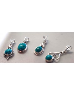 Pendentif turquoise 5 a 10mm 2