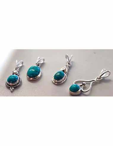 Pendentif turquoise 5 a 10mm