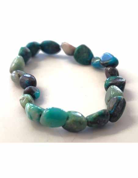 Shattuckite bracelet