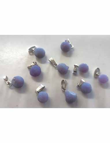 Agate grappe pendentif