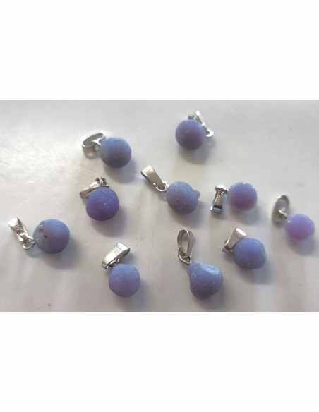 Agate grappe pendentif