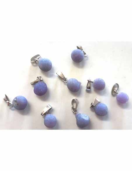 Agate grappe pendentif