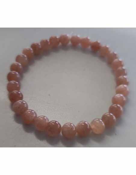 Bracelet pierre du soleil 6mm