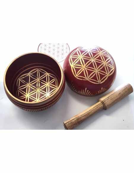 Bol Chantant Fleur de vie