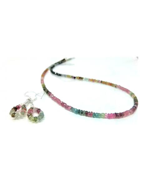Parure tourmalines gemmes
