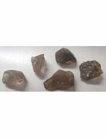 Quartz fumé brut
