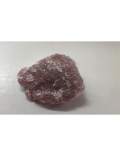 Quartz fraise pierre brute 2