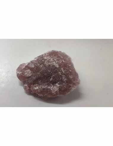 Quartz fraise pierre brute