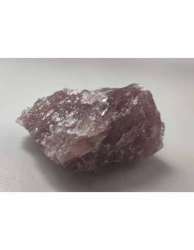 Quartz fraise pierre brute
