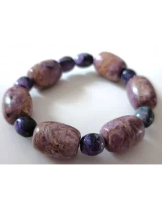Charoïte bracelet 10 a 20mm 2