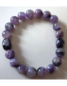 Charoïte 8 et 10mm bracelet 2