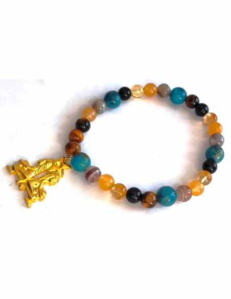 Bracelet pierres Zodiaque Gemmeaux