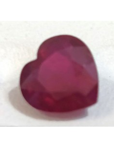 Rubis gemme coeur