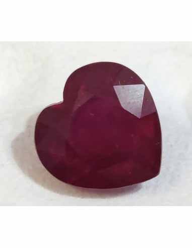Rubis gemme coeur