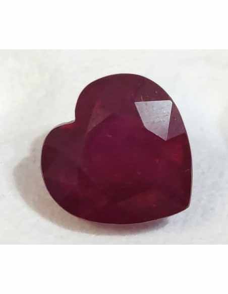 Rubis gemme coeur