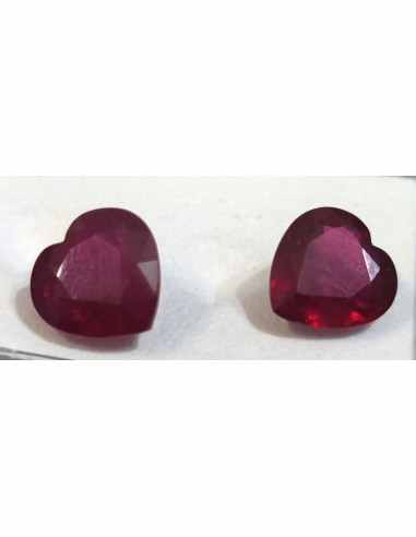 Rubis gemme coeur