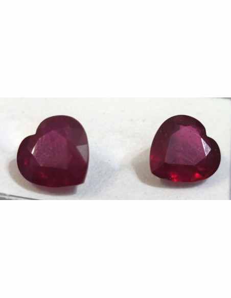 Rubis gemme coeur