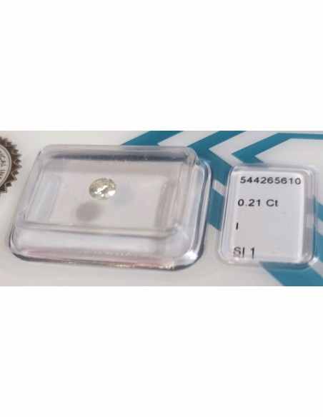 Diamant avec certificat.