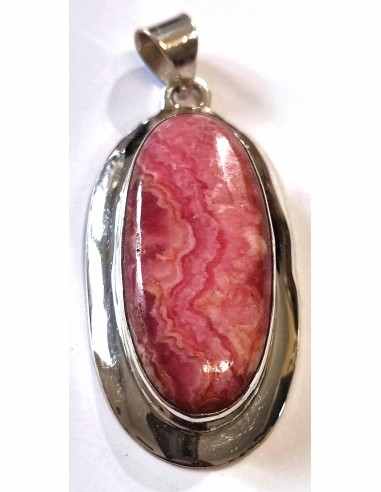Rhodochrosite montée argent