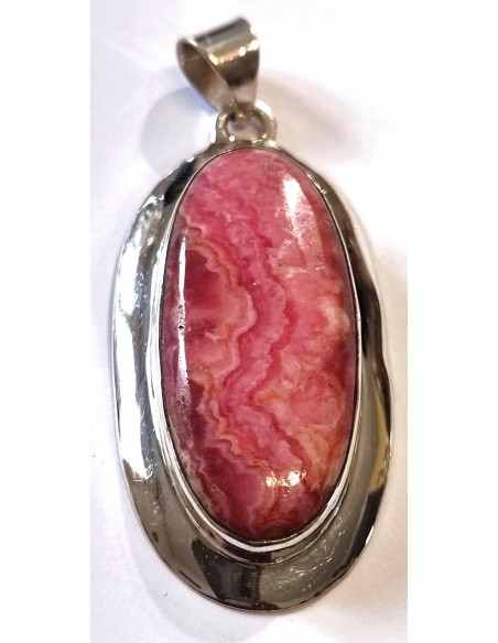 Rhodochrosite montée argent