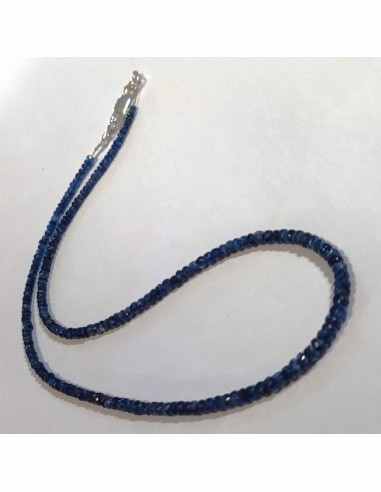 Saphirs gemmes collier