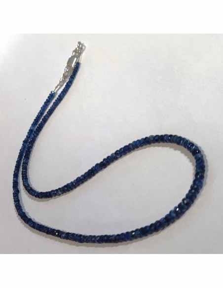 Saphirs gemmes collier