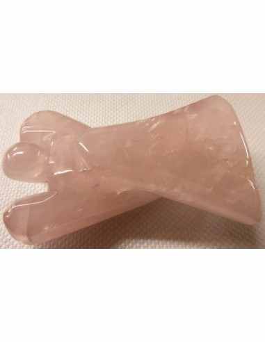 Ange quartz rose 7,5cm